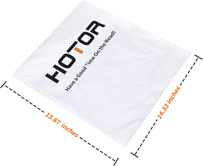 HOTOR Car Trash Bags, Liner Refills (50-Pack), (Trash Can is not Included)