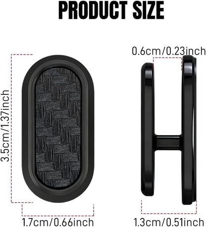 4PCS Car Mini Hooks, Car Dashboard Hook, Multifunctional Self-Adhesive Vehicle Dashboard Backseat Hangers, Automotive Interior Keys Earphone Storage Holder Universal for SUV Automobile Truck