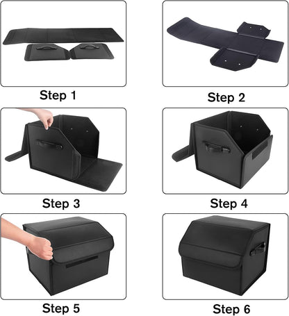 AUTOARK Multipurpose collapsible SUV Trunk Organizer - Car SUV Trunk Storage,AK-138