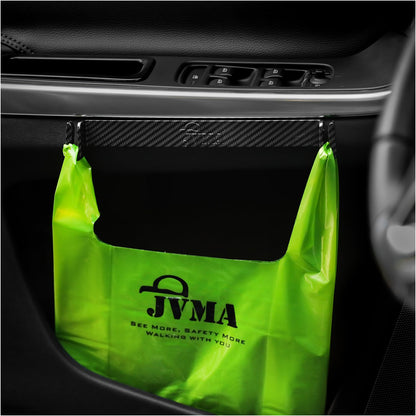 JVMA Car Garbage Can Auto Trash Hanging Bags 50 and Hook Accessories