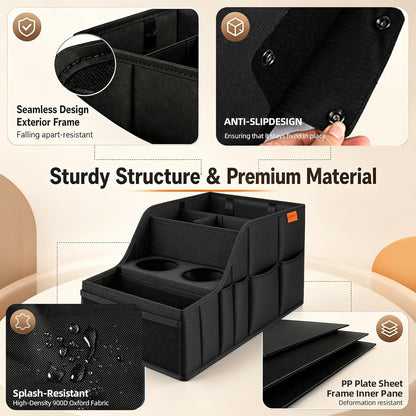 Car Seat Organizer Back Front Captains Seats Storage Travel