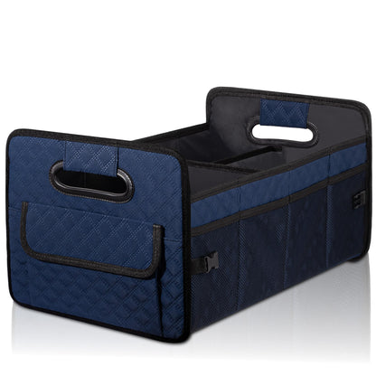 JiatuA Car Trunk Organizer for SUV, Collapsible Car Storage Organizer Black
